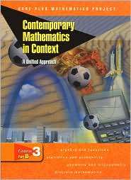 Contemporary Mathematics in Context Course 3 Part B Student Edition 