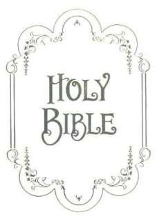 NOBLE  Family Record Bible Douay Rheims Version, New American Bible 