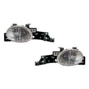 Dodge Neon Headlights With Xenons Headlamps Driver/Passenger Pair New