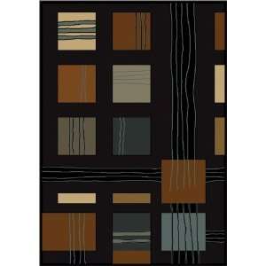  Carpet Art Deco Soul Zuk Contemporary Area Rugs Black 8x10 
