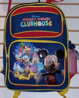 Disney MICKEY MOUSE CLUBHOUSE Numbers Medium 14 BACKPACK Bag Minnie 