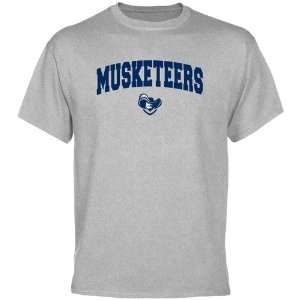  Xavier Musketeers Ash Logo Arch T shirt
