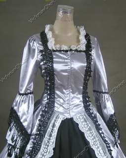 Marie Antoinette Victorian Dress Ball Gown Prom Wedding 164 L  