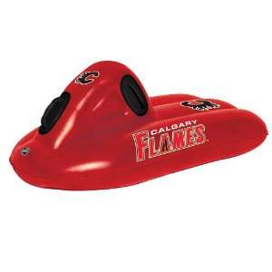   Flames NHL Inflatable Super Sled / Pool Raft (42) 