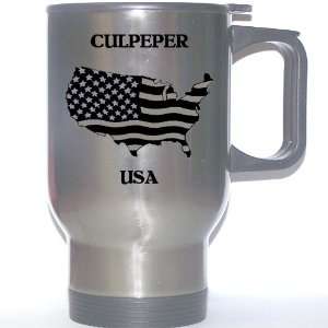   US Flag   Culpeper, Virginia (VA) Stainless Steel Mug 