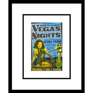  Advertisement for Las Vegas Floor Show, Framed Print by 