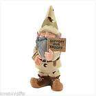 Support Our Troops Desert Camouflage Garden Gnome Army Military  