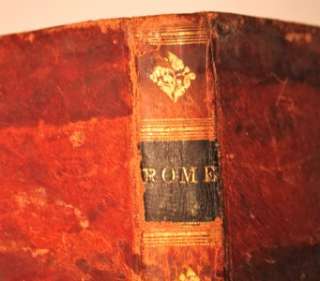 1837 RARE OLD ANTIQUE Book 1ST EDITION VELLUM LEATHER Library Lot 
