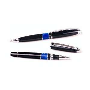  7813 BLUE    Intrepid Ballpoint Pen &Rollerball Pen Set 