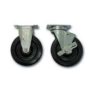   Refrigerator Swivel Casters For One and Two Door True Merchandisers