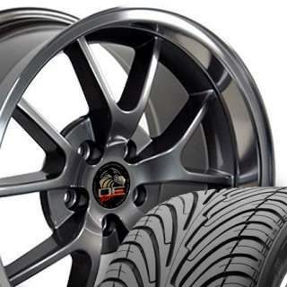18 9/10 Anthracite FR500 Wheels Nexen Tires Rims Fit Mustang® 94 