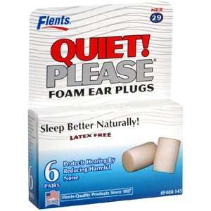  EAR PLUGS FLENTS QUIET PLEASE 6PR APOTHECARY PRODUCTS INC 