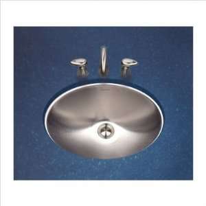  Bundle 84 Club Undermount Oval Bathroom Sink in Satin 