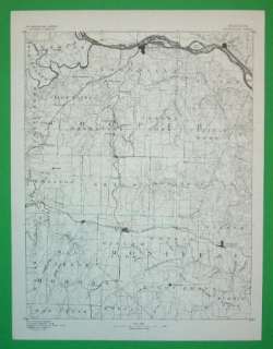 BOONVILLE, MISSOURI, 1886 TOPO MAP  