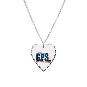  Necklace Heart Charm Lost Use GPS Gods Plan of Salvation 