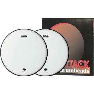  Attack Ocheltree Drumhead Pack Coated/Coated 18 Musical 
