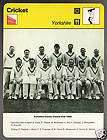 YORKSHIRE 1968 Cricket 1978 UK SPORTSCASTER CARD 15 11