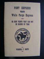 1966 Pony Express Booklet  