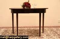 Hepplewhite 1940 Flip Top Console or Game Table  