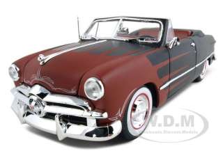 1949 FORD CONVERTIBLE BLACK/RED CUSTOM 118  