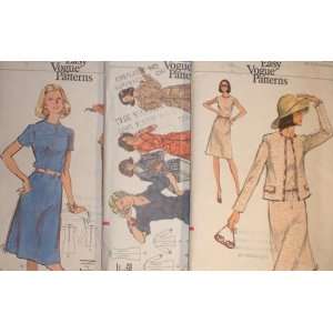    Vogue Dress Patterns #8766 #8825 and #8934 