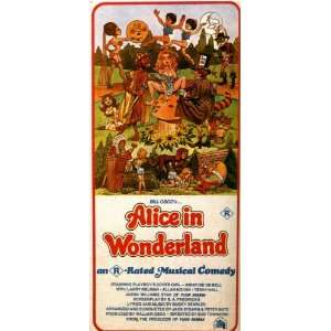 Alice in Wonderland (X) Movie Poster (11 x 17 Inches   28cm x 44cm 