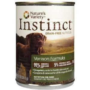  Natures Variety Instinct Canine Venison Diet   12 x13.2oz 