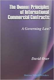 The Unidroit Principles of International Commercial Contracts A 