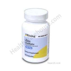  Zinc Sulfate (220 mg)   100 Capsules Health & Personal 