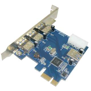 Port USB 3.0 PCI E PCI Express Controller Card Adapter 5Gbps for XP 