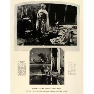  1924 Print Occident Orient La Grande Passion Sahara Bert 