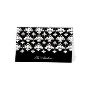  Holiday Thank You Cards   Exquisite Damask By Blue Ribbon 