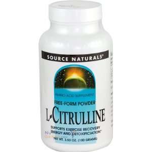  Source Naturals L Citrulline, 100 Gram Health & Personal 