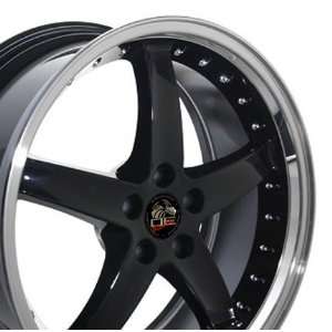  Cobra R Deep Dish Style Wheels with Rivets and Machined 