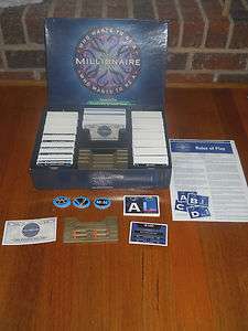 2000 Pressman Who Wants to be a Millionaire Board Game   Complete 