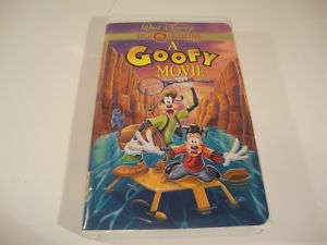 Goofy Movie VHS Classic Movie Film Animated Gold 786936126709  