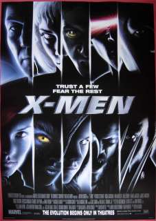 Men Movie Poster COMIC MARVEL ORIG 2000  