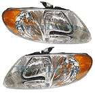 01 07 Dodge Caravan, Town & Country, Voyager Headlights (Fits Town 