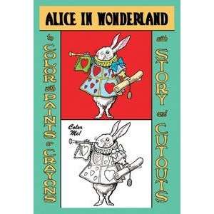  Paper poster printed on 12 x 18 stock. Alice in 