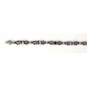  STERLING SILVER MARCASITE BRACELET Jewelry