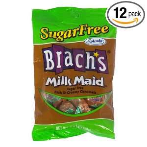 Brachs Better For You, Sugar Free Caramels, 4 Ounce Bags (Pack of 12)