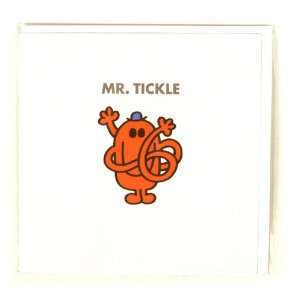 Mr. Men Greetings Card  Mr Tickle 