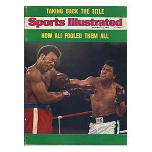   Ali Unisigned World Boxing Magazine  Nov 11 1974