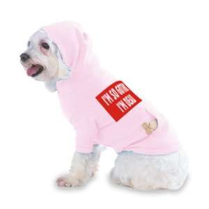   DEAD Hooded (Hoody) T Shirt with pocket for your Dog or Cat LARGE Lt