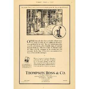  1929 Ad Thompson Ross & Co. Investment Vintage Phone 