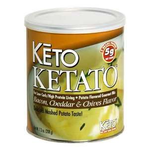 Keto Ketato, Potato Flavored Gourmet Mix, Bacon, Cheddar & Chives   7 