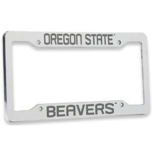  Oregon St Beavers License Plate Frame Automotive