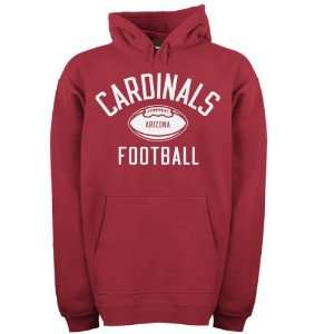   Cardinals End Zone Work Out Hooded Sweatshirt