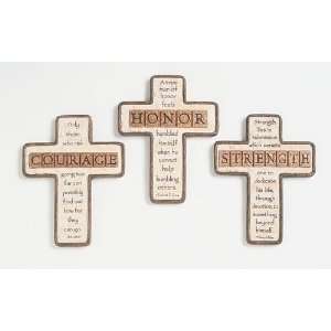  Set of 3 Words of Hope Courage Honor Strength Patriotic 