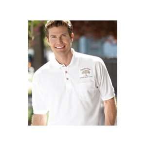  Mens Short Sleeve Polo with Pocket MENS POLO W/PKT,BLEND,NAVY 